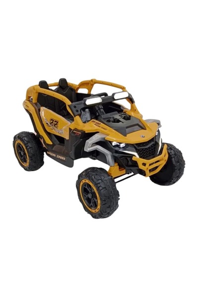 rexa سيارة جيب كهربائية للأطفال للقيادة على الطرق الوعرة - سيارة مغامرات بمقعدين