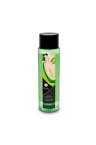 Shunga Gel de duș și baie, Shunga, Mentă Senzuală, 370 ml