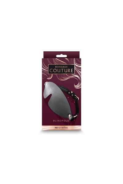 Ns Toys Mască Bondage Couture, NS Novelties, Neagră