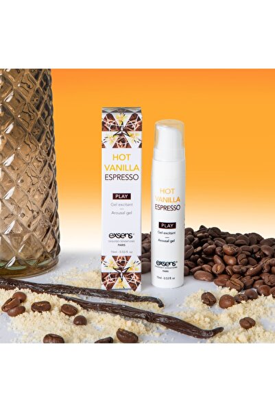 Exsens Gel intim răcoritor HOT Vanilla Espresso 15ml
