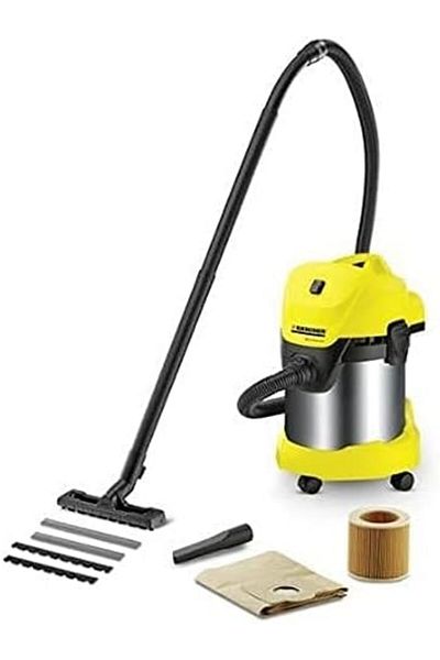 Karcher Kärcher Strong Wet Dry Vacuum Cleaner, 17L, Metal Container, 1000W only, Low Consumption