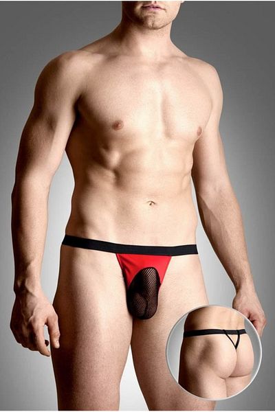 Softline Lenjerie intimă tanga bărbătească, Softline, roșu M/L