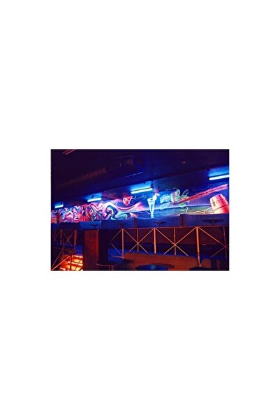 PROCART Spray fluorescent albastru neon