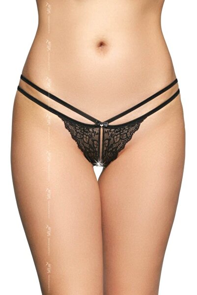 Softline Chiloți tip tanga, Softline, model 2495, negru M/L