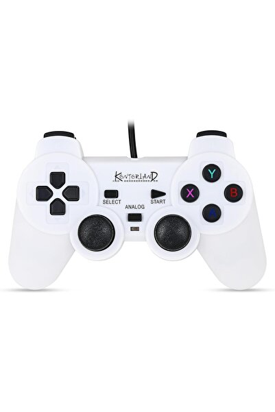 Genel Markalar Kontorland Kablolu PC Gamepad – D-Input & X-Input Destekli Çif...