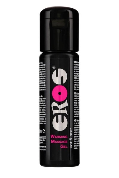 Eros Θερμαντικό τζελ μασάζ, Eros, 100 ml