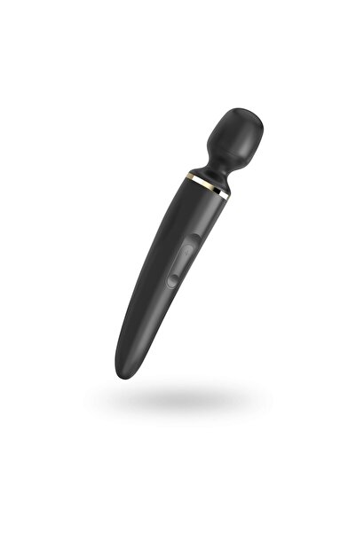 Satisfyer Wand Massager, Satisfyer, Wand-er Woman, Black/Gold