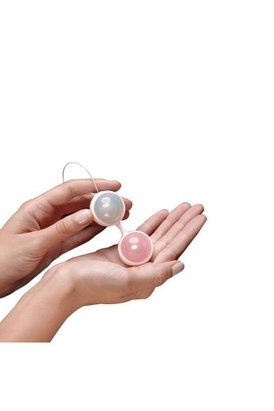 LOVETOY Set de mărgele Kegel, mărgele Lelo Luna II, roz