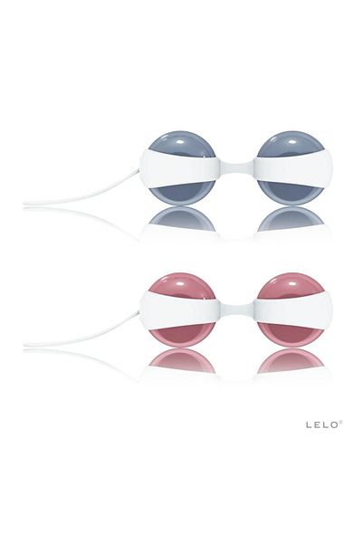 Lelo Set de mingi de exerciții Kegel, mărgele Luna, multicolore