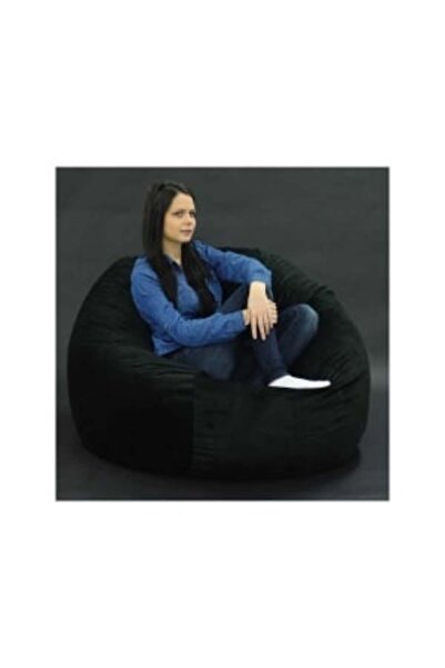 Pufrelax Fotoliu King Size Pufrelax, Material Textil - Black Velvet