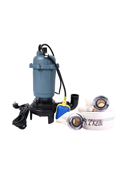 Wertcraft Pompa submersibilă 2.6 kW pentru ape murdare cu tocator și furtun 20m