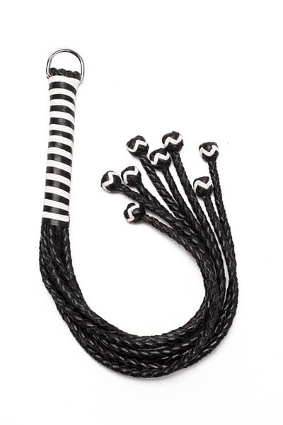 Devil Sticks Leather Whip, Devil Sticks, 8 Tails, 56 cm