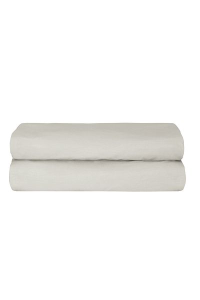 Altınbaşak Σεντόνι Freesia Διπλό Ranforce με Λάστιχο 160x200+35 cm Εκρού