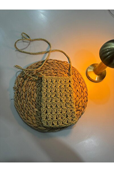 Sfg Life Moda Pinterest Bag Hand Knitted Mobile Phone Bag (Wicker)