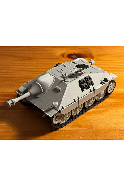 PUREYSMA Hetzer Tank Destroyer Modeli | 1:35 Ölçek | Tank Detaylı Askeri Araç Maketi