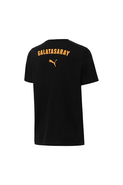 Galatasaray Licensed a Team Written Black T-Shirt