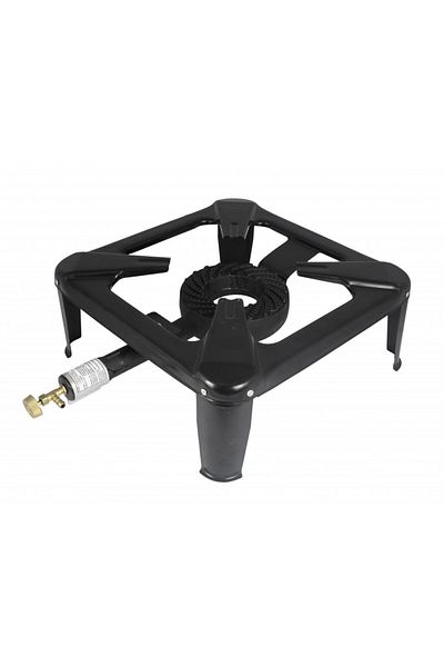 OEM Pirostrie patrata din tabla GB04T, 4 picioare, 1 robinet