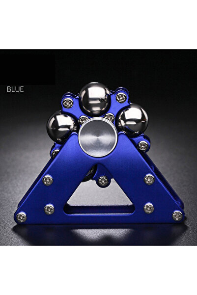 Choice سبينر فيدجيت مزدوج البندول أزرق قابل للطي معدني مضاد للتوتر، لعبة جيروسكوب للبالغين