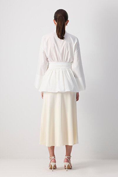 Touché Privé Belt Shirt Collar Tunic