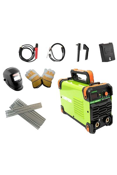 Campion Set Aparat Sudura Profesional 320 DC, Masca Heliomata, Electrozi 1.6-4 mm, 220V