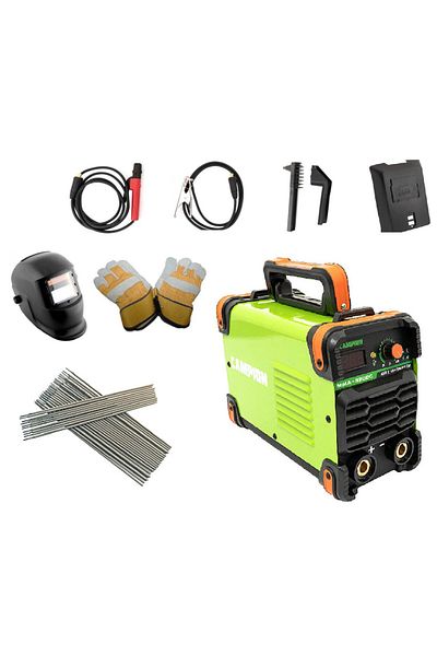 Campion Set Aparat Sudura Profesional 320 DC, Masca Heliomata, Electrozi 1.6-4 mm, 220V