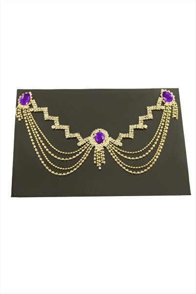 CT STONES وشاح من حجر الشريط المتعرج