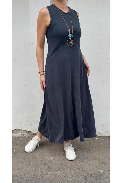 GESVAGES Honeycomb Dress with Hidden Zipper