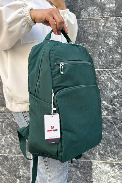 Just Polo Imported Clinker Fabric Women's Backpack and School Bag