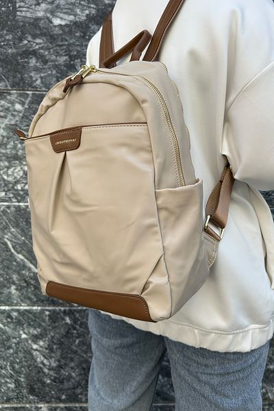 Just Polo Imported Satin Fabric Backpack and School Bag