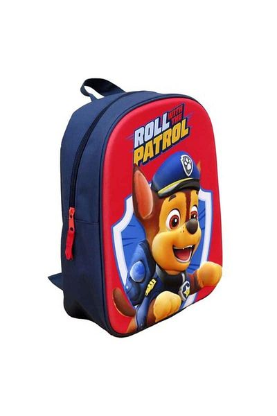 PAW PATROL Kindergarten backpack, 3D, 32x26x10 cm, adjustable and reinforced straps, multicolor, Paw Patrol