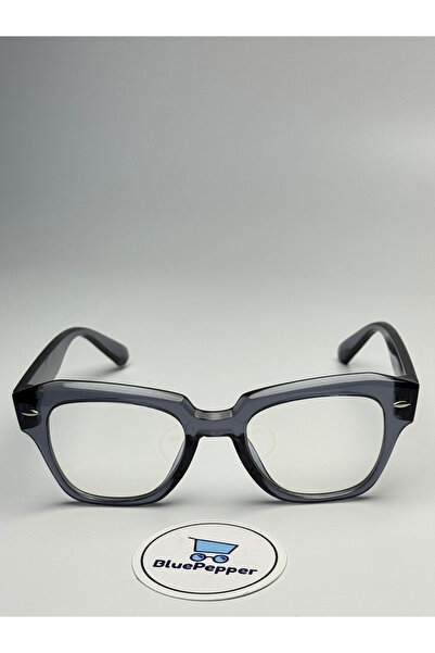 BluePepper Venus Grey Blue Light Filter Screen Glasses Can Change Optical Compatible Glasses