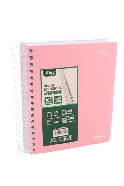 Roco Jumbo Notebook A6 200 Sheets – Arabic/English Dual Opening for Daily Writing
