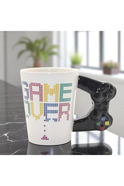 Kuzey Tacı كوب من البورسلين من Game Over هدية تزيينية لكبار الشخصيات