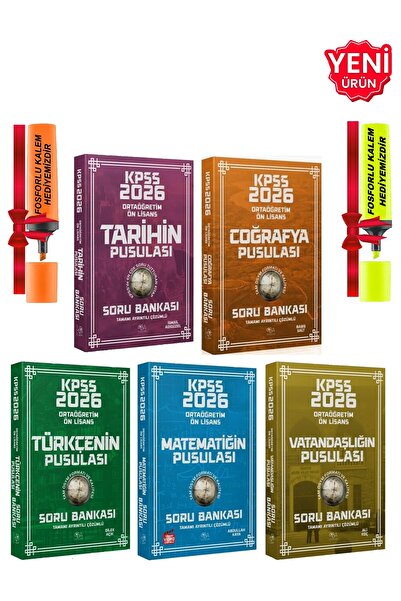 CBA Akademi 2026 - KPSS Lise Ortaöğretim Ön Lisans Tüm Dersler Pusula Tamamı ...