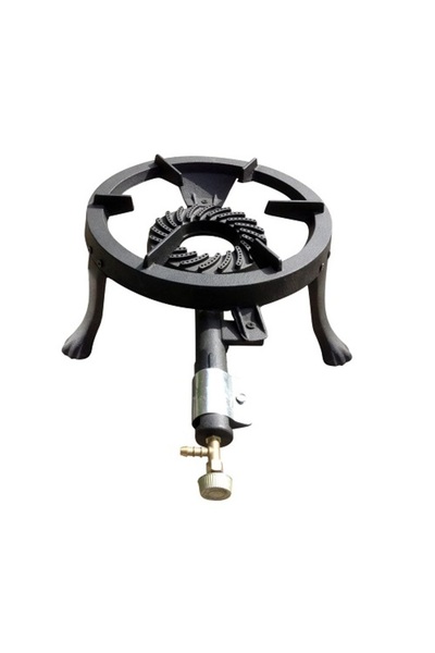 Campion Pirostrie cu 3 picioare din fonta CMP0593, 0950VEND, Gri carbon