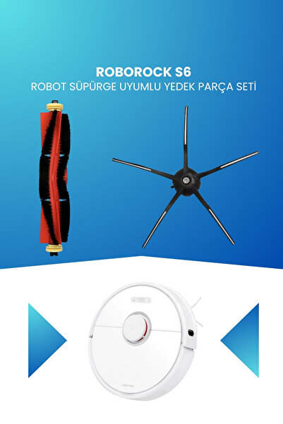 ELECTROLL Set de piese de schimb compatibile cu aspiratorul robot Roborock S6...