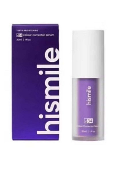Hismile Tooth Color Corrector, Purple Whitening Toothpaste (30ml)