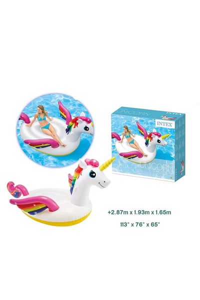 Intex Unicorn Ride-On Inflatable Pool Float