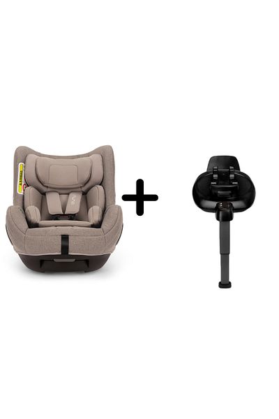 Nuna - Set scaun auto rotativ TODL next Cedar, 40-105 cm + BASE next i-Size, testat ADAC