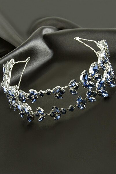 FREEDOM STOREE إكسسوار شعر قابل للإمالة من حجر الكريستال