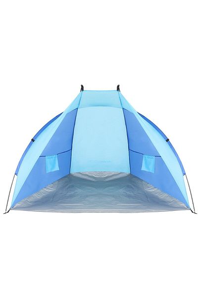 SERSIMO Beach tent for 2 people, with UV protection and insulating floor, 200x120x120 cm, blue