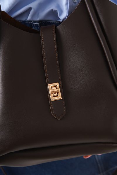 Solo Bag Women's Daily Stylish Leather Long Strap Hand Arm Shoulder Bag