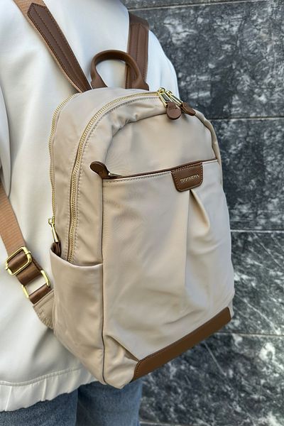 Just Polo Imported Satin Fabric Backpack and School Bag