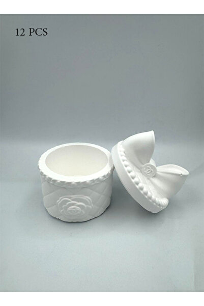 Home Zone سكريات توزيعات جبسية فارغة 12 حبة (درزن كامل)