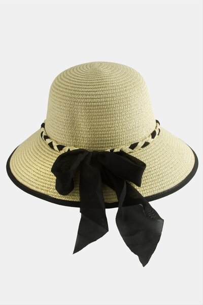 CT STONES Fiyong Braided Straw Hat