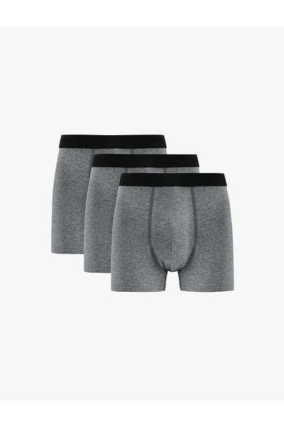 Koton Set boxer de bază din 3 piese din bumbac