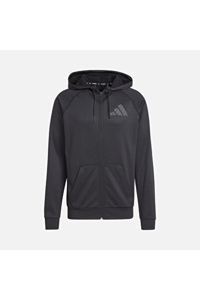 adidas AEROREADY Game & Go Універсальна толстовка з капюшоном на повній блискавці Erkek