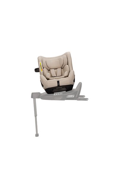 Nuna - Set scaun auto rotativ TODL next Biscotti, 40-105 cm + BASE next i-Size isofix, testat ADAC