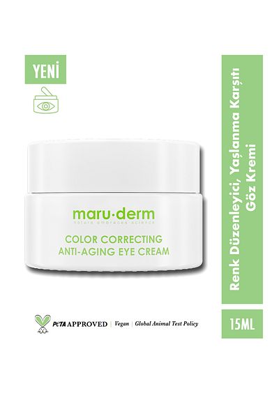 Maru.Derm Maruderm Avocado Anti-Wrinkle, Moisturizing and Brightening Eye Contour Cream 15 ml