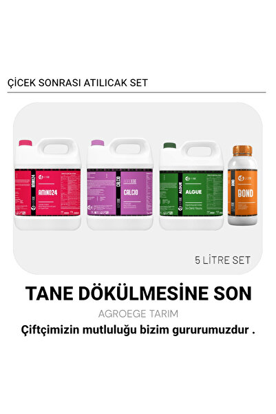AGROEGE çicek sonrası muhteşem üçlü set 5 litre